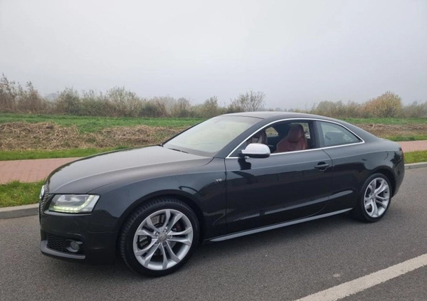 Audi S5 cena 64000 przebieg: 195000, rok produkcji 2009 z Szepietowo małe 352